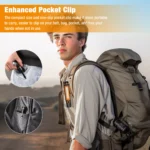 500 Lumens Rechargeable LED Emergency Flashlight with COB Sidelight 7 21321 90b453