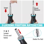 6-in-1 Ratchet Screwdriver with Quick-Load Function 5 21329 0a1606