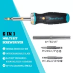 6-in-1 Ratchet Screwdriver with Quick-Load Function 4 21329 b14b33