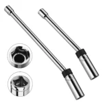 3PC Magnetic Swivel Spark Plug Socket Set - 3/8" Drive, Cr-V Steel 3 21337-d9edc4.webp