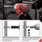 1200N.M Brushless Electric Impact Wrench 6 21356 d33888