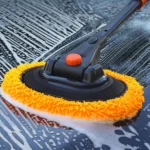 Adjustable Telescoping Car Wash Brush with Chenille Mop Head 7 21389 b30aef