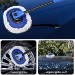 Tesla Car Wash Mop Brush Kit with Telescopic Handle 7 21414 7e2d47