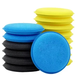 10Pcs Tesla Car Waxing Foam Polish Sponges
