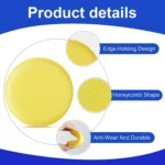 10Pcs Tesla Car Waxing Foam Polish Sponges 6 21461 7c870d
