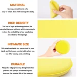 10Pcs Tesla Car Waxing Foam Polish Sponges 7 21461 ad3ce9