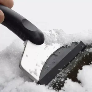 2Pcs Tesla Car Snow Remover & Ice Scraper Set