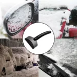 2Pcs Tesla Car Snow Remover & Ice Scraper Set 7 21499 8775bd