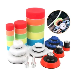 29Pcs Car Foam Drill Polishing Pad Kit for Tesla