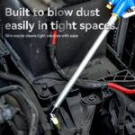 Tesla Car High-Pressure Pneumatic Cleaning Gun 6 21603 4df527