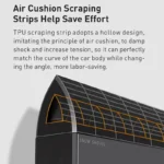 Durable Ice Scraper for Tesla Windshield - Effortless Snow & Ice Removal 6 21801 87d121