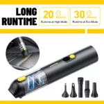 High-Power Cordless Mini Car Vacuum Cleaner - 4-in-1 Portable Handheld Vacuum for Tesla 7 21838 20b48e