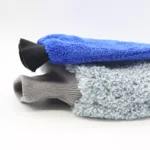 Premium Dual-Sided Microfiber Car Wash Mitt for Tesla - Soft, Scratch-Free, High Absorbency Glove 7 21867 4ed338