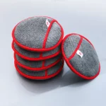 5 Inch Tesla Car Waxing Sponge Applicator Pads - Soft Foam for Auto Care 6 21891 4366f6