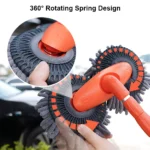 Telescopic Double Brush Head Car Wash Mop for Tesla – 360° Rotating, Scratch-Free Cleaning 6 21902 95ce7a