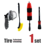 Tesla Tire & Wheel Cleaning Brush Set 4 21954 d17644
