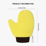 Double-Sided Chenille Microfiber Car Wash Gloves for Tesla - Scratch-Free, Streak-Free Shine 8 22036 187174
