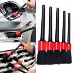 5-Piece Car Detailing Brush Set for Tesla 4 22081 82bb04