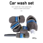 9pcs Tesla Car Wash Cleaning Kit 4 22104 82cf77