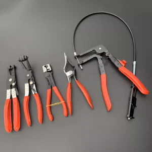 Tesla Hose Clamp Pliers for Water Pipe Repairs – Tube Bundle Hoop Design