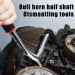 Angle Type Half Axle Disassembly Tool for Tesla – Drive Pry Bar Adapter 5 22212 ee8071