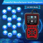 OBD2 Scanner Diagnostic Tool & Voltage Tester V519 for Tesla Cars - Engine Fault Code Reader 8 22224 882550