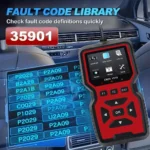 OBD2 Scanner Diagnostic Tool & Voltage Tester V519 for Tesla Cars - Engine Fault Code Reader 7 22224 b5f554