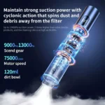 Wireless 3-in-1 Vacuum Cleaner with Inflator and Blower for Tesla 6 22261 126251