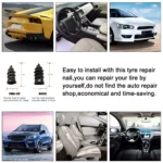20PCS Tire Repair Kit for Tesla & All Vehicles - Motorcycle, Car, Scooter 8 22279 76fe7e
