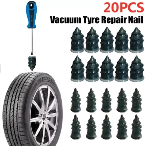 20PCS Tire Repair Kit for Tesla & All Vehicles - Motorcycle, Car, Scooter