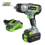 20V Cordless Impact Wrench 1/2-inch 300N.M Max Torque for Tesla with Fast Charger 8 22371 086895