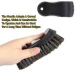 Genuine Horsehair Leather Cleaning Brush for Car Interior Detailing 7 22451 a6d0c2