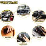 Genuine Horsehair Leather Cleaning Brush for Car Interior Detailing 9 22451 e7b78b