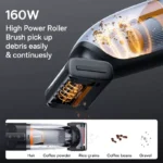Powerful Cordless Car Vacuum Cleaner with Pet Hair Roller Brush & LED Light 5 22517 351a96