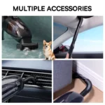 Powerful Cordless Car Vacuum Cleaner with Pet Hair Roller Brush & LED Light 8 22517 8018c4
