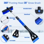 Extendable Car Snow Brush with Ice Scraper and Comfortable Grip 4 22608 bc2b49