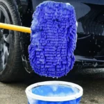 Telescoping Car Wash Mop with Retractable Handle and Flexible Brush Head 8 22617 11303d