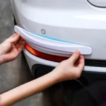 2Pc Universal Rubber Bumper Protector - Anti-Collision Guard for Front & Rear 4 22755 eddbbc