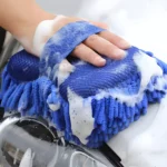 2Pcs Microfiber Car Cleaning Sponge & Brush Set 5 22950 8b53f5