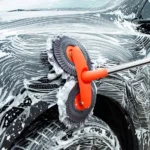 3-Section Telescopic Car Wash Mop with Double Brush Head for Roof & Windows 6 23015 e106a9