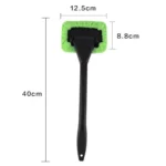 Car Windshield Cleaning Brush Kit with Long Handle & Window Wiper for Glass Defogging 7 23066 ff140a