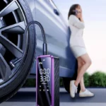 85W Smart Portable Air Compressor & Tire Inflator with Power Bank, Wireless/Wired 6 23142 834c4c