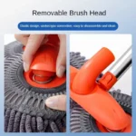 Rotating Double Brush Head Car Wash Mop with Telescopic Handle 6 23261 b1ba47