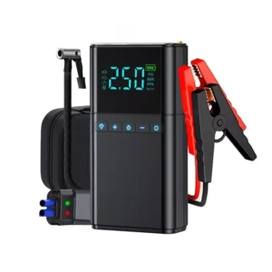 4-in-1 Car Jump Starter & Air Pump with Power Bank