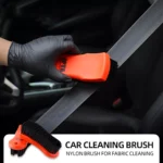 Car Interior and Exterior Cleaning Brush with Orange Handle 4 23473 9ea364