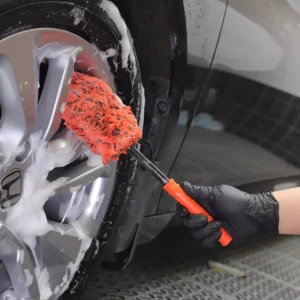 Car Wheel Rim Cleaning Microfiber Brush Kit