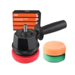 Dual Action Power Polisher Adapter with 3 Polishing Pads for 3" Cordless Drill 8 23493 f882e0