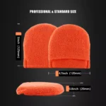 10Pcs Microfiber Wax Applicator Pads Set 8 23556 6a1ff1