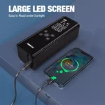 Portable Electric Tire Inflator Pump with LED Light for Car, Motorcycle, and Bicycle 6 23948 680a85