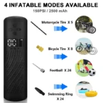Cordless 150 PSI Portable Air Compressor 7 23957 64b1da